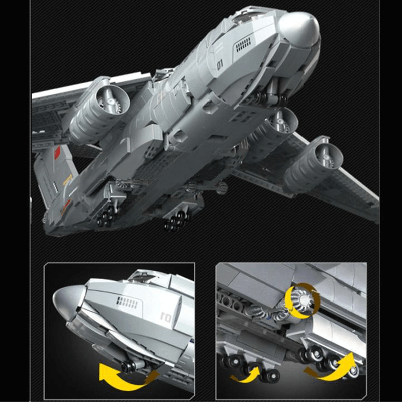 Xi'an Y-20 Cargo Plane  1735pcs