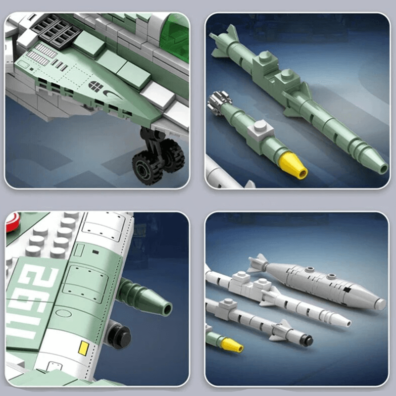 MiG-29 Air Superiority Fighter - 1386pcs