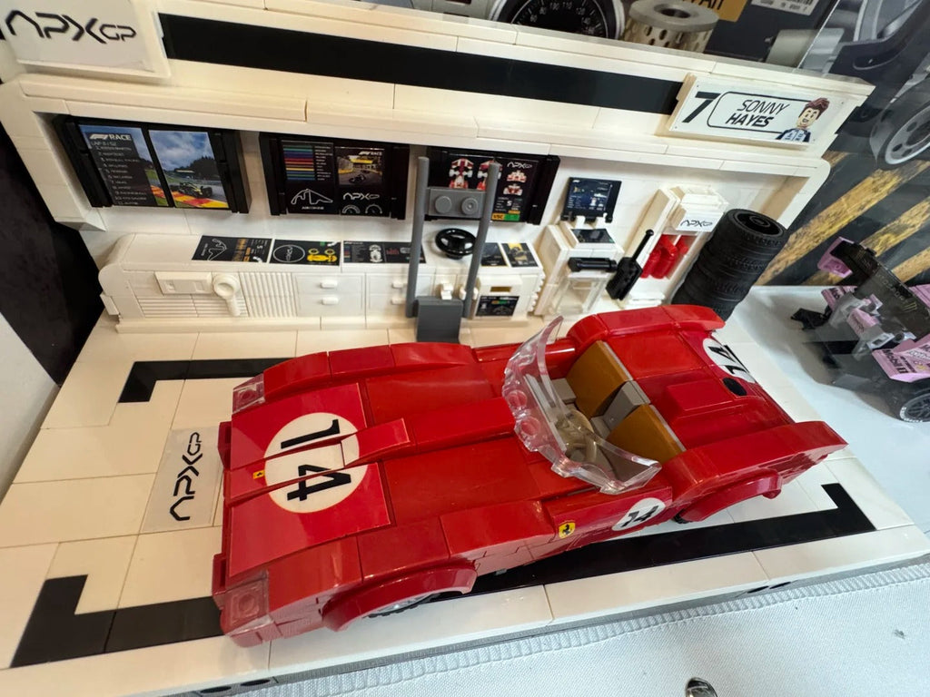 Red Hypercar 250 | Classic 1958 Legendary Racing Car | 291PCS