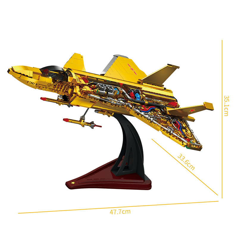 The Ultimate Gold Collector's Edition J-20 1199pcs