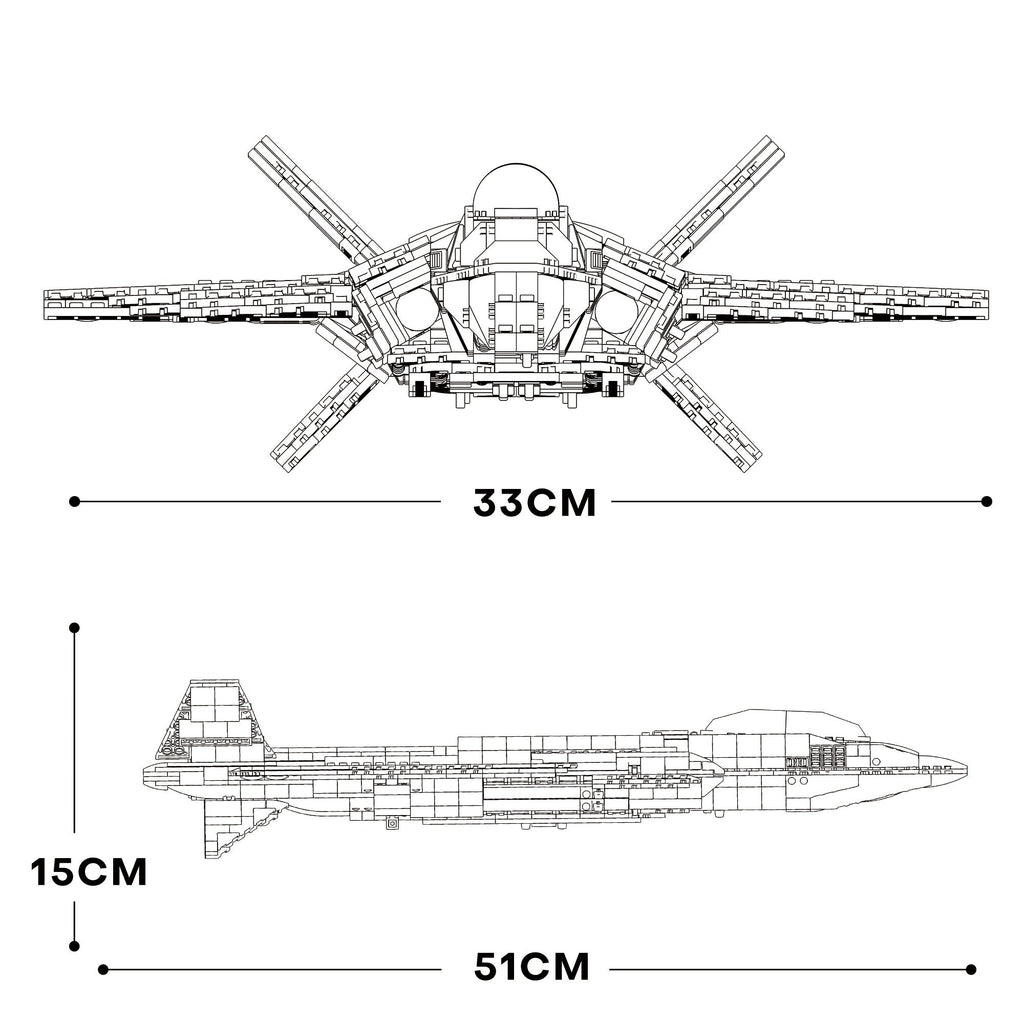 J-20 Fighter Aircraft - 1918pcs