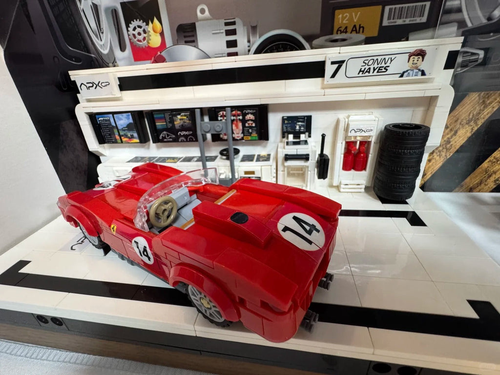 Red Hypercar 250 | Classic 1958 Legendary Racing Car | 291PCS