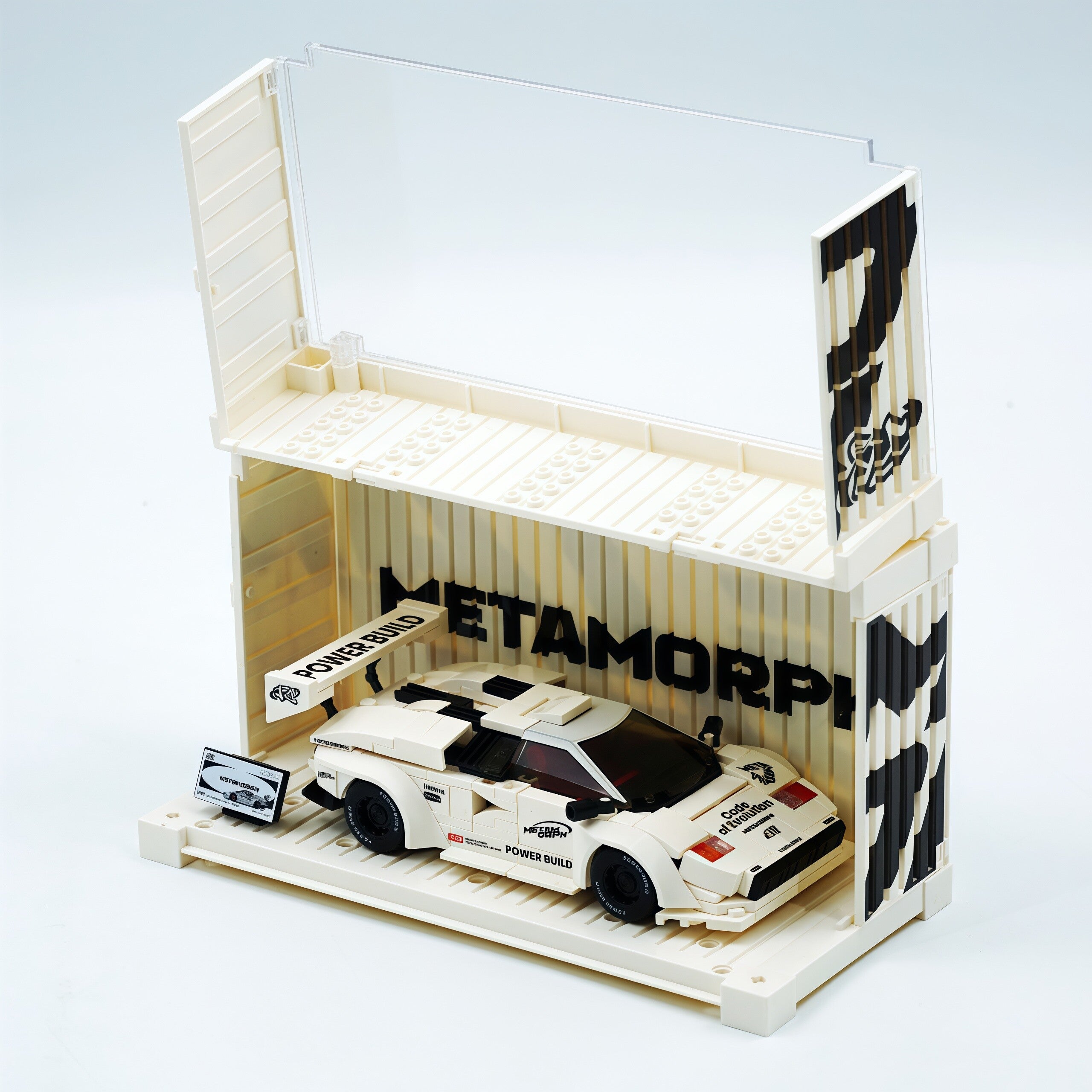 80s Wedge Supercar Widebody Edition | Container Display Case (338 PCS)