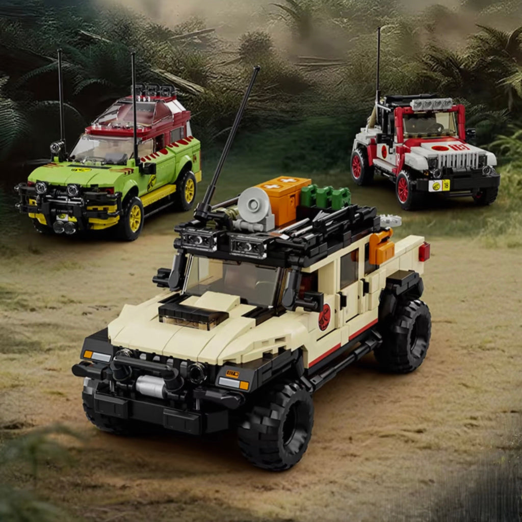 1:24 Scale | Classic Safari Off-Roaders Bundle | Adventure Vehicle Collection | 1632 PCS