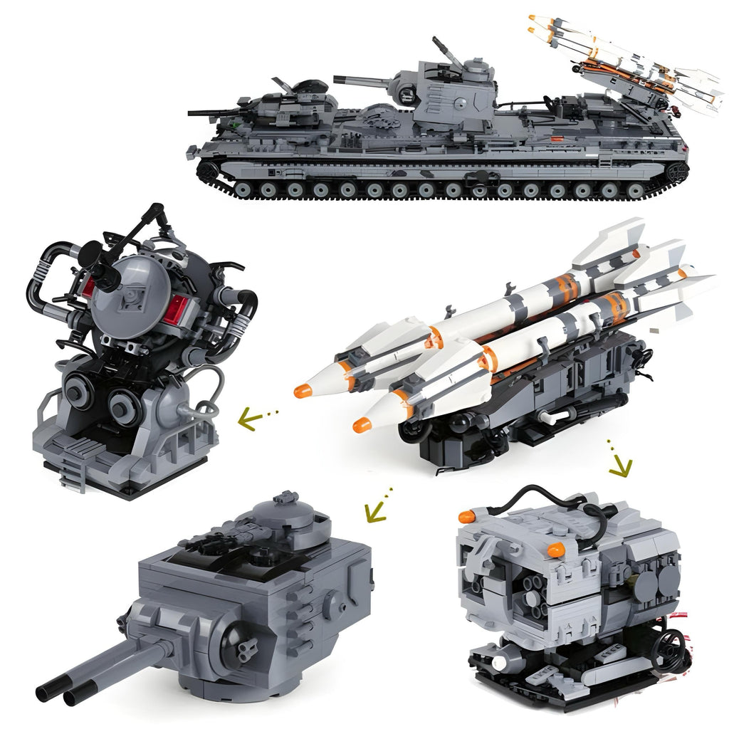 Missile Carrier Tank - 3665pcs