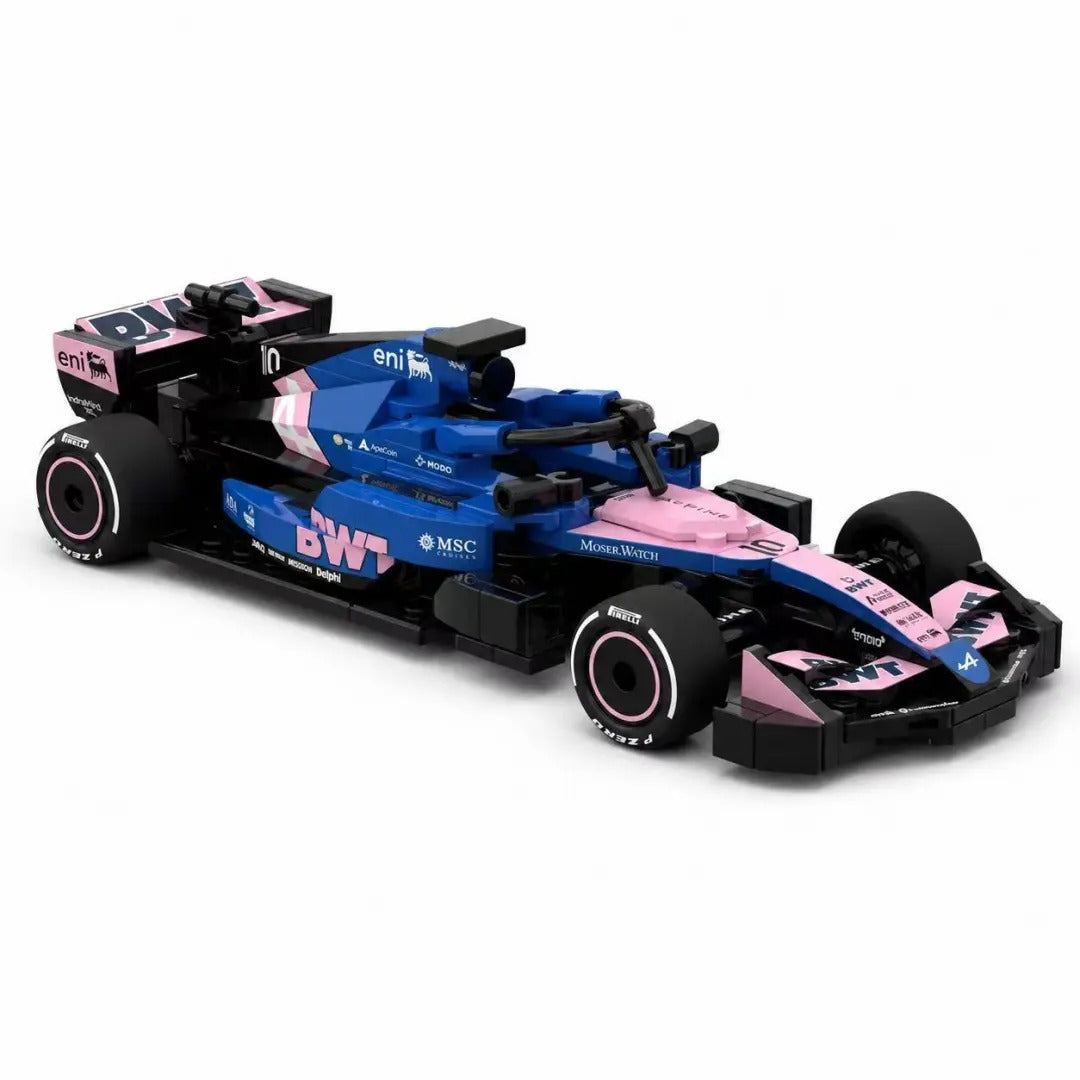 Alpine A526 F1 Racing Car| Includes a complete set of stickers| 266PCS