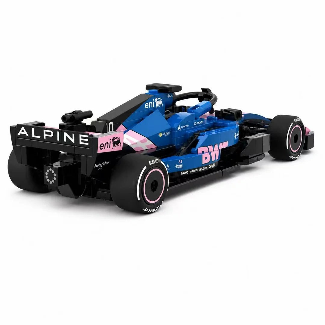 Alpine A526 F1 Racing Car| Includes a complete set of stickers| 266PCS