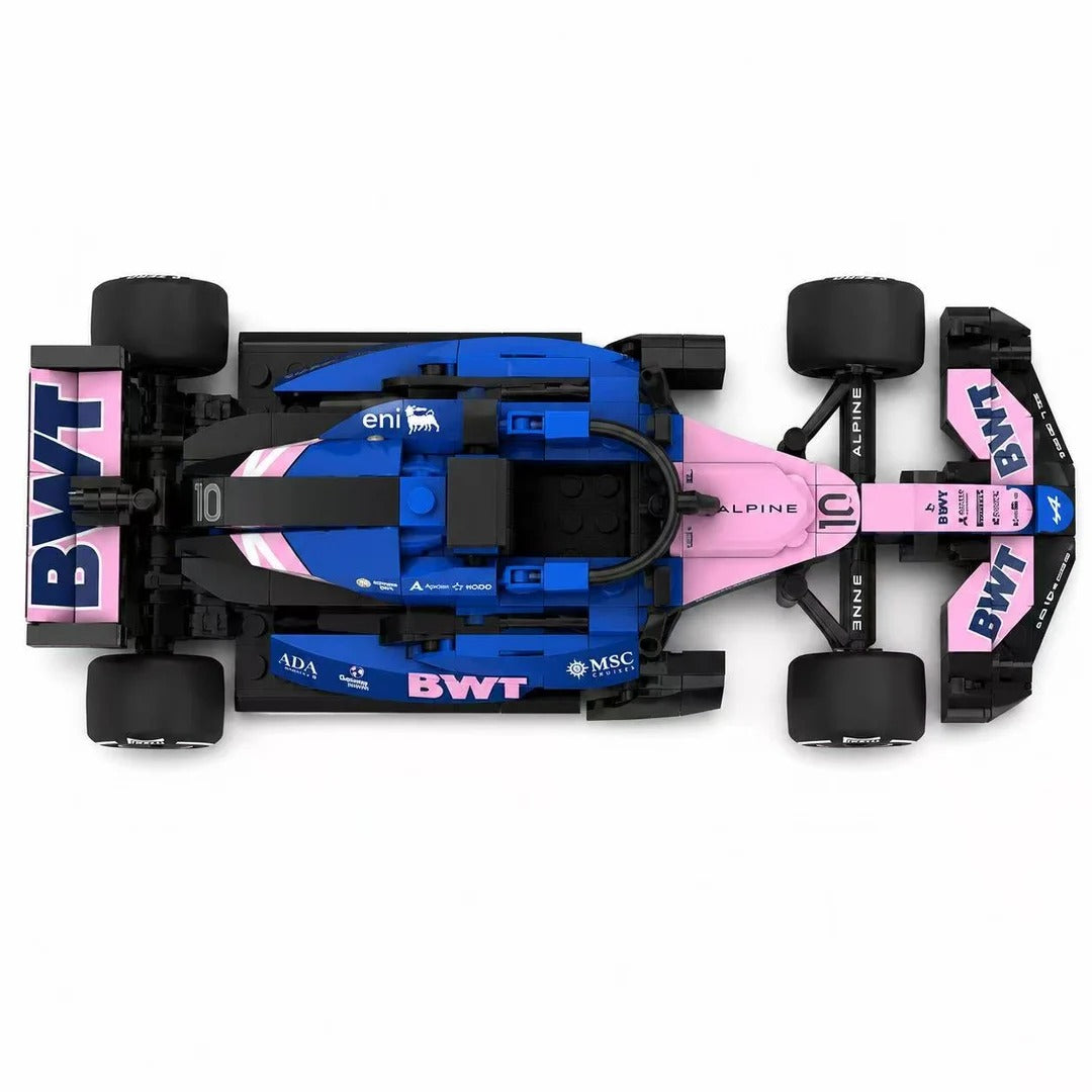 Alpine A526 F1 Racing Car| Includes a complete set of stickers| 266PCS