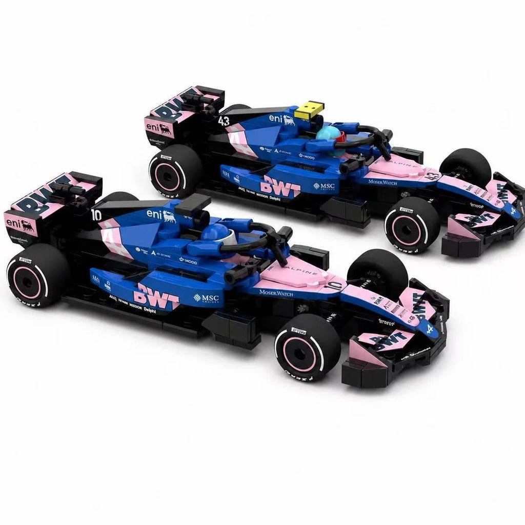 Alpine A526 F1 Racing Car| Includes a complete set of stickers| 266PCS