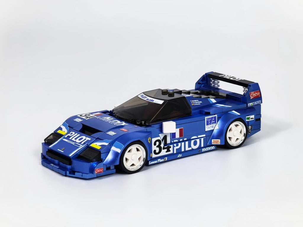 Maranello Turbo Legend LBWK with Container Display Case | PILOT-Plated Blue Edition(394 PCS)