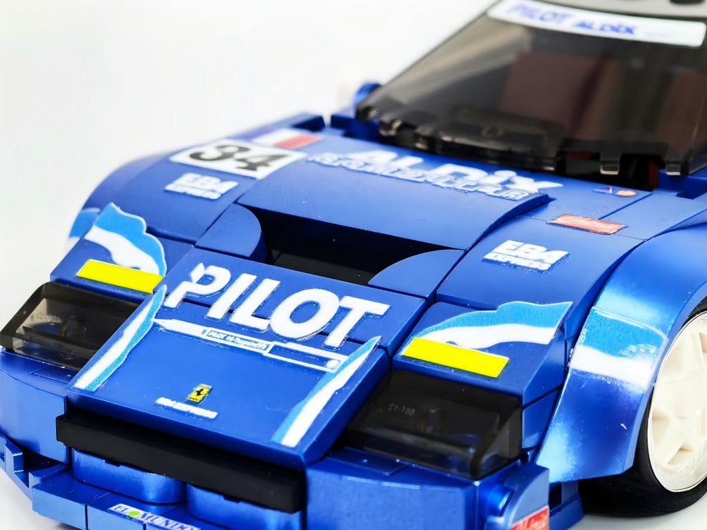 Maranello Turbo Legend LBWK with Container Display Case | PILOT-Plated Blue Edition(394 PCS)
