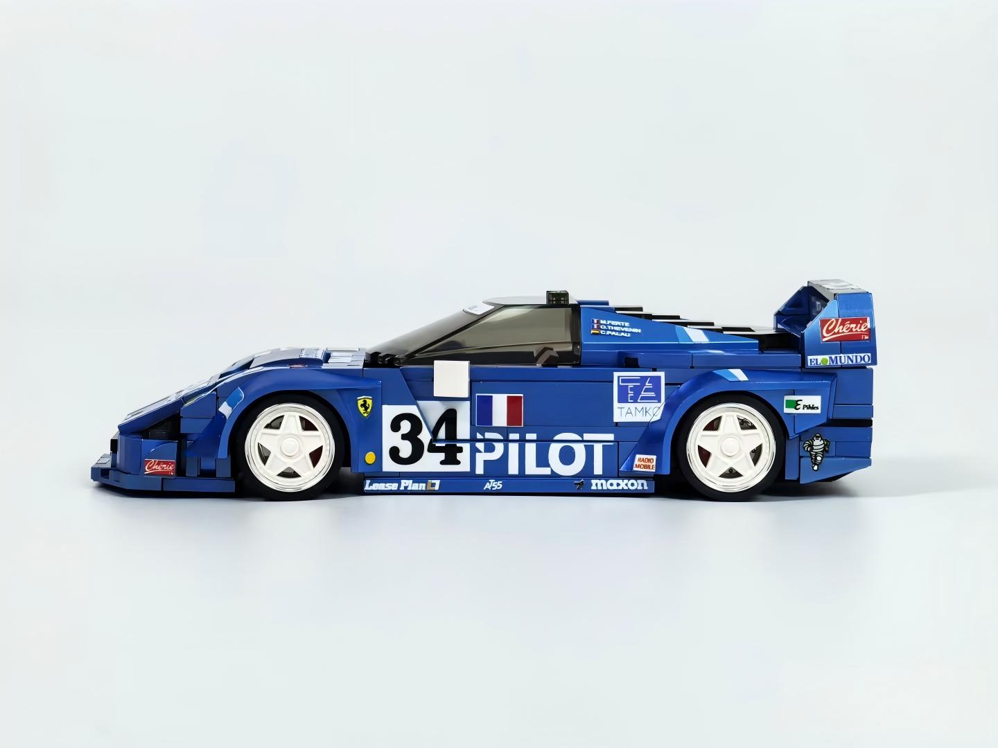 Maranello Turbo Legend LBWK with Container Display Case | PILOT-Plated Blue Edition(394 PCS)