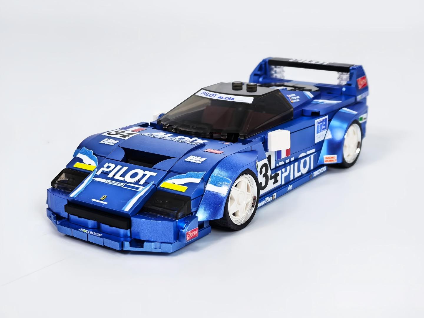 Maranello Turbo Legend LBWK with Container Display Case | PILOT-Plated Blue Edition(394 PCS)