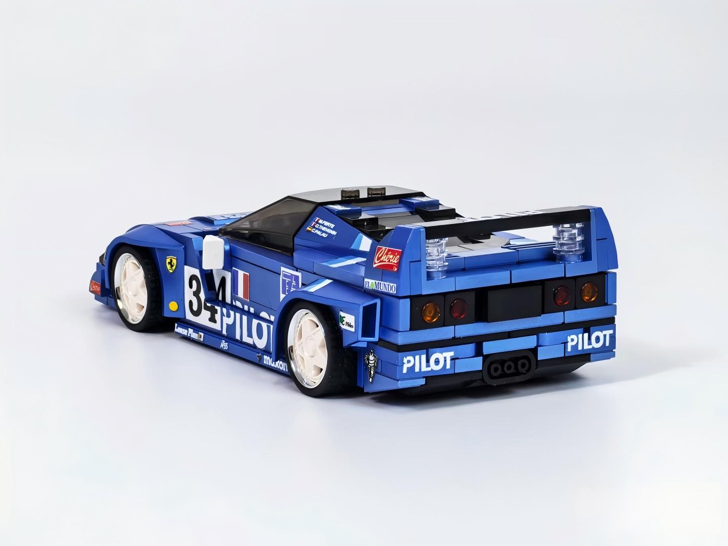 Maranello Turbo Legend LBWK with Container Display Case | PILOT-Plated Blue Edition(394 PCS)
