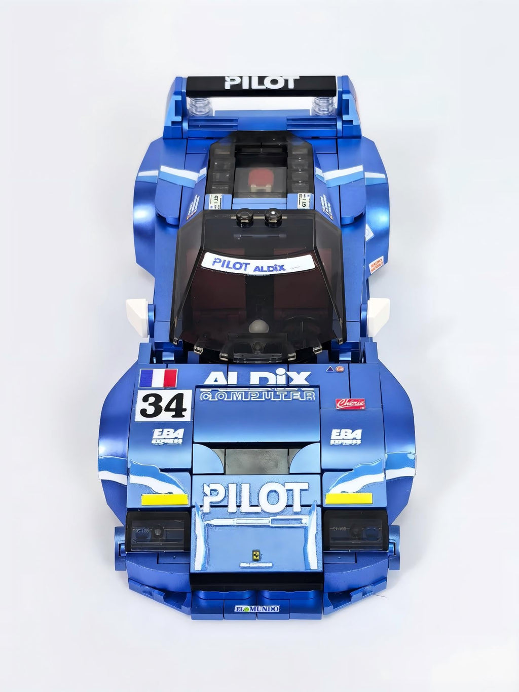 Maranello Turbo Legend LBWK with Container Display Case | PILOT-Plated Blue Edition(394 PCS)