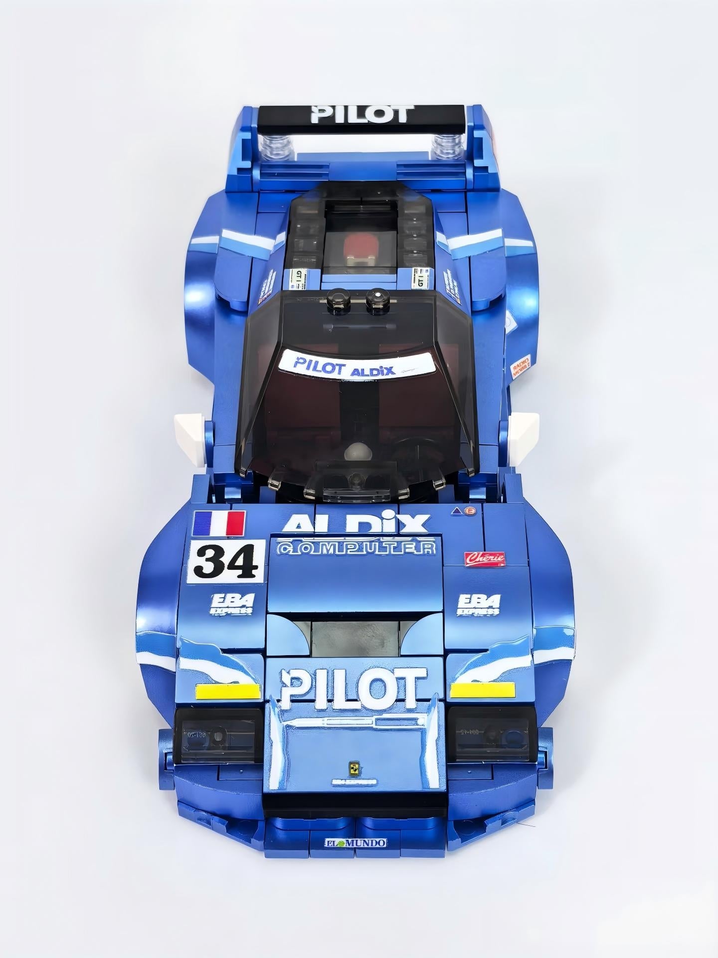 Maranello Turbo Legend LBWK with Container Display Case | PILOT-Plated Blue Edition(394 PCS)