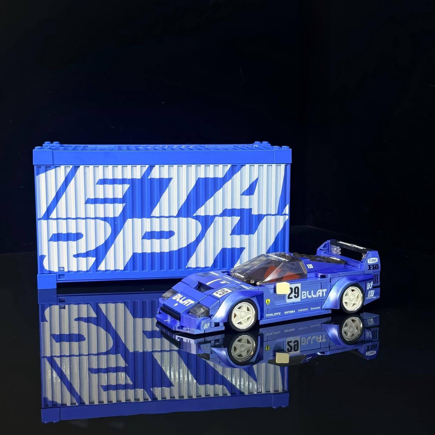 Maranello Turbo Legend LBWK with Container Display Case | PILOT-Plated Blue Edition(394 PCS)