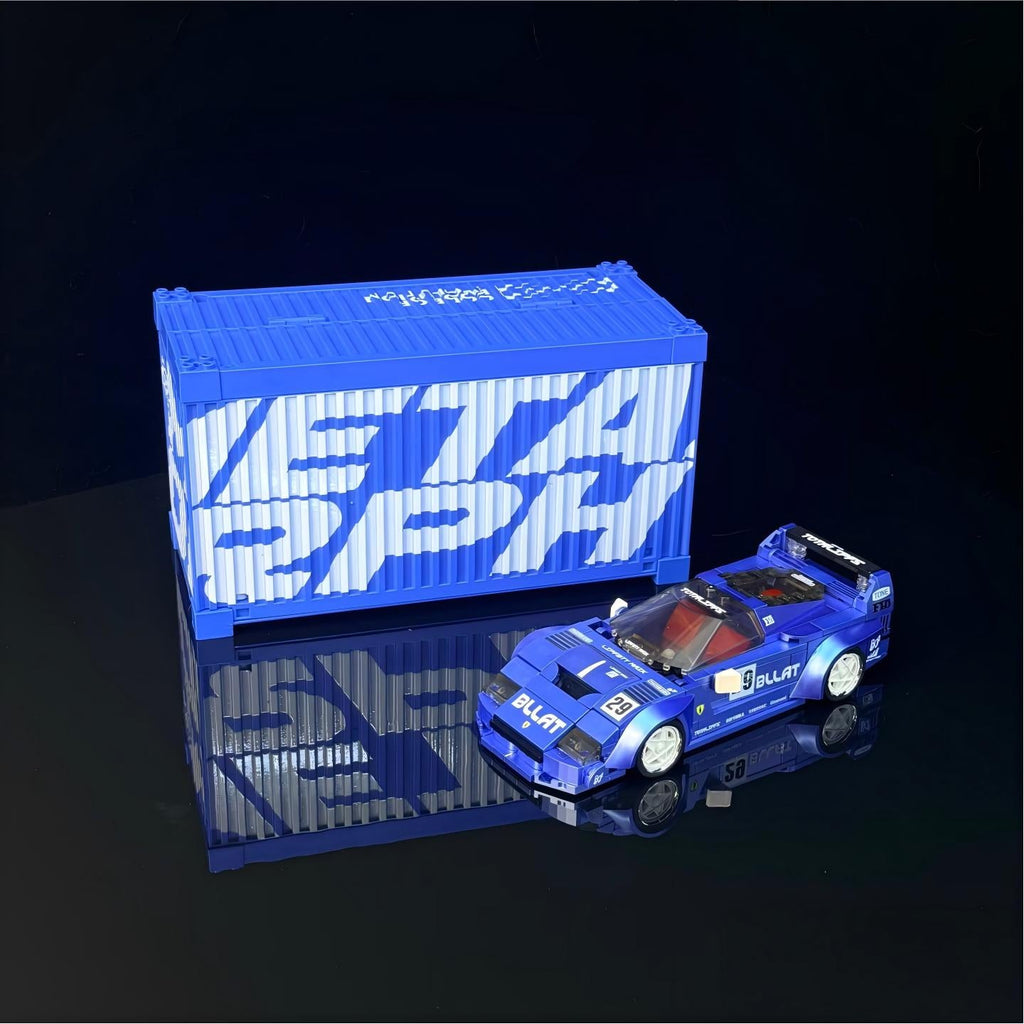 Maranello Turbo Legend LBWK with Container Display Case | PILOT-Plated Blue Edition(394 PCS)