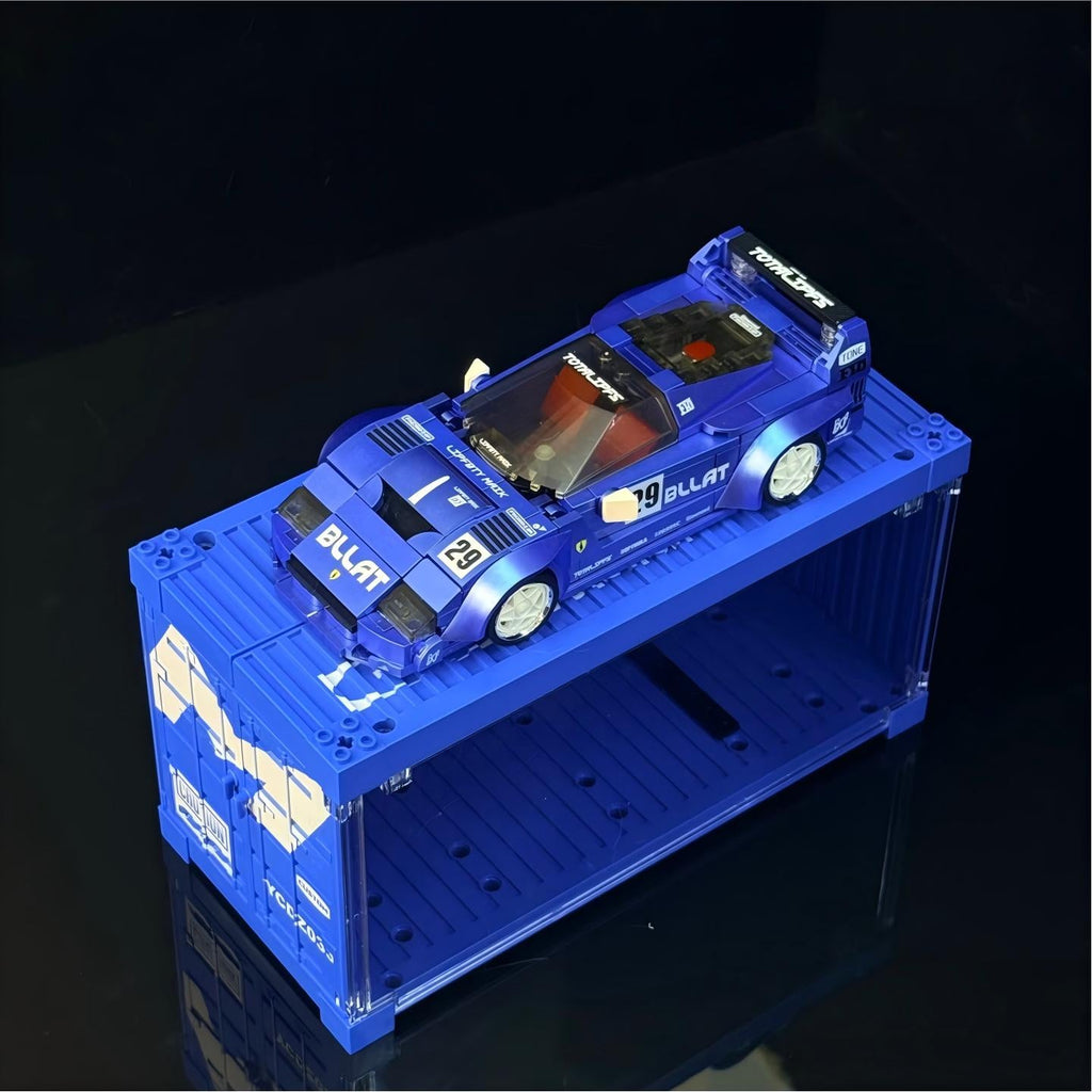 Maranello Turbo Legend LBWK with Container Display Case | PILOT-Plated Blue Edition(394 PCS)