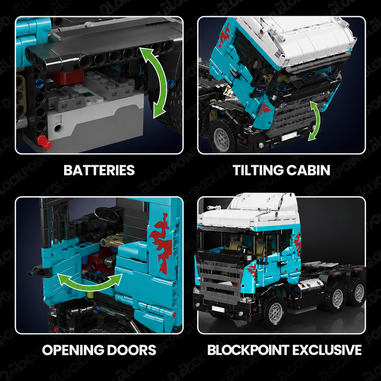 Remote Controlled European Truck | 2060pcs