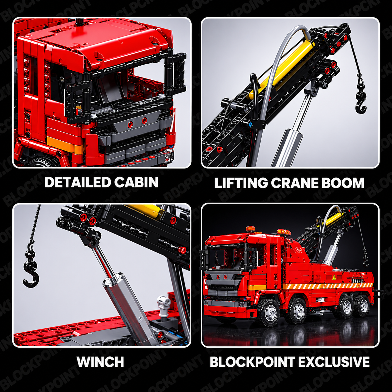 Pneumatic European Tow Truck | 1652pcs