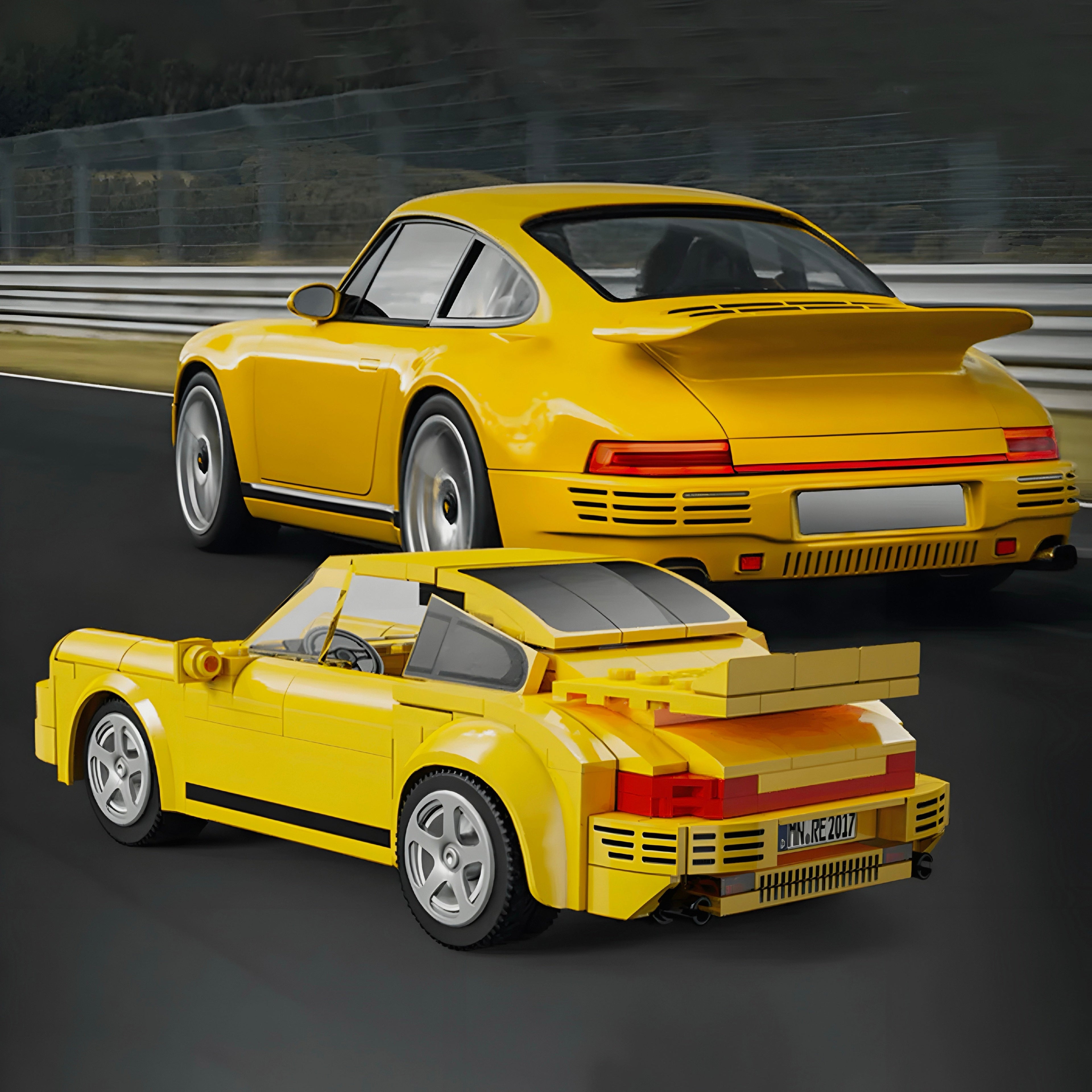 Remote Controlled RUF CTR 2017 Yellowbird