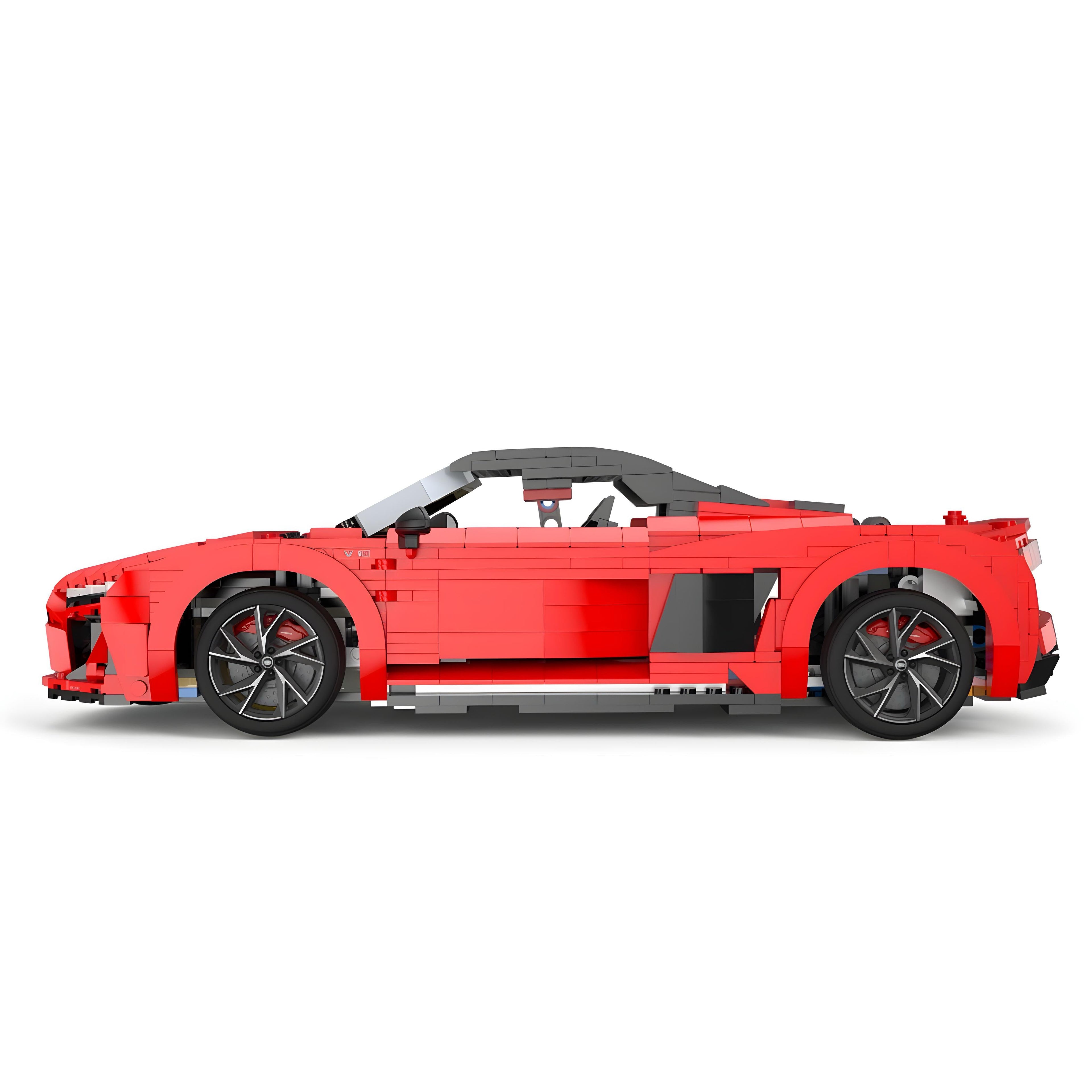 Official Licensed Audi R8 Spyder | 1442pcs