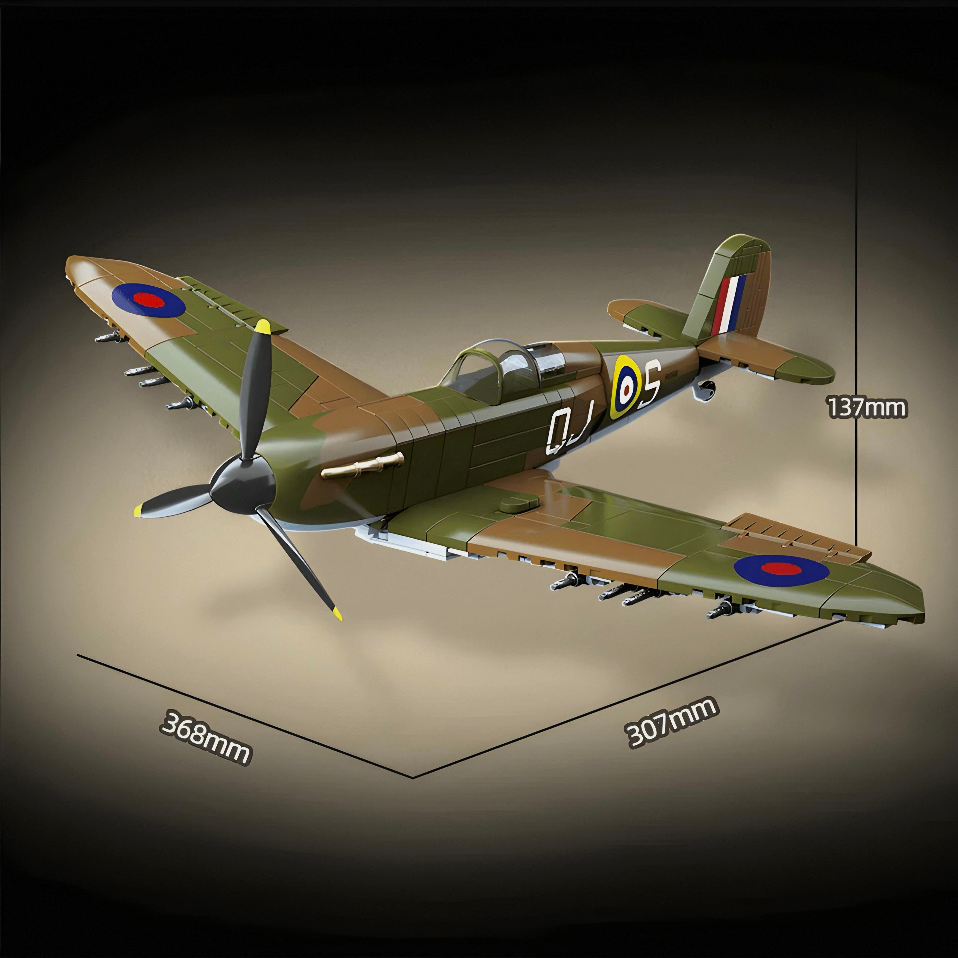 British Spitfire  682pcs
