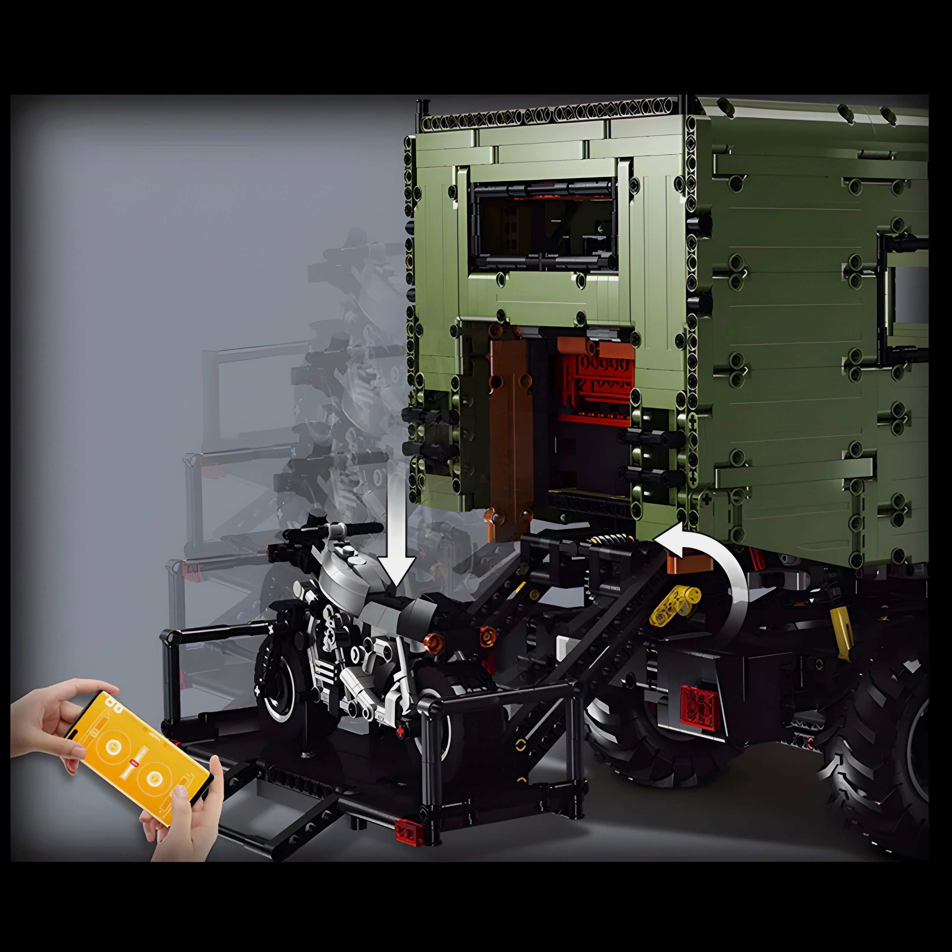 Remote Controlled 6 Wheeled Unimog | 6690pcs