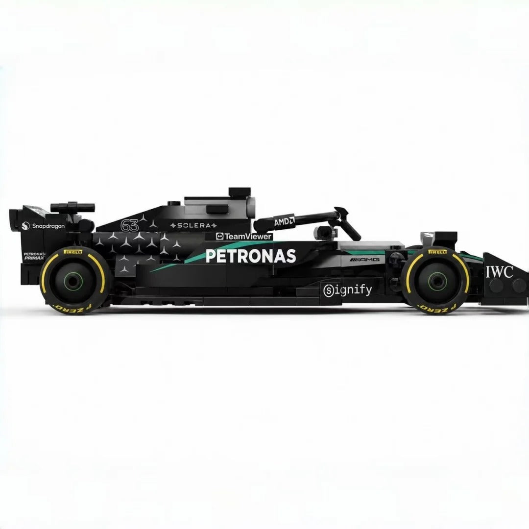 Mercedes W16 F1 Racing Car | Includes a complete set of stickers| 300PCS