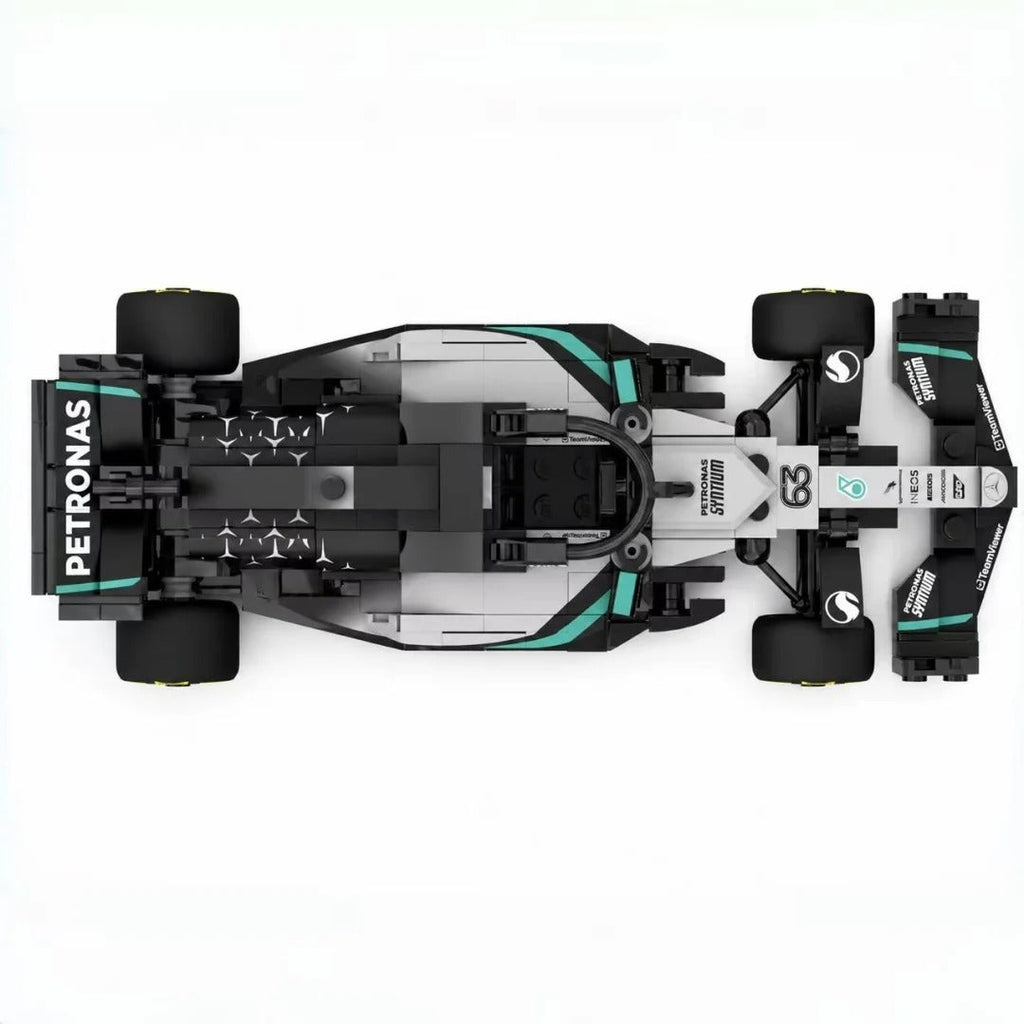 Mercedes W16 F1 Racing Car | Includes a complete set of stickers| 300PCS