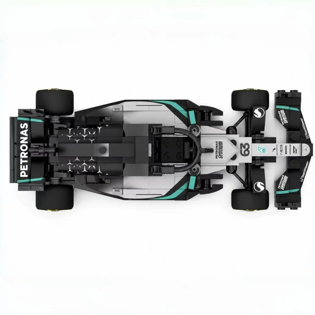 Mercedes W16 F1 Racing Car | Includes a complete set of stickers| 300PCS