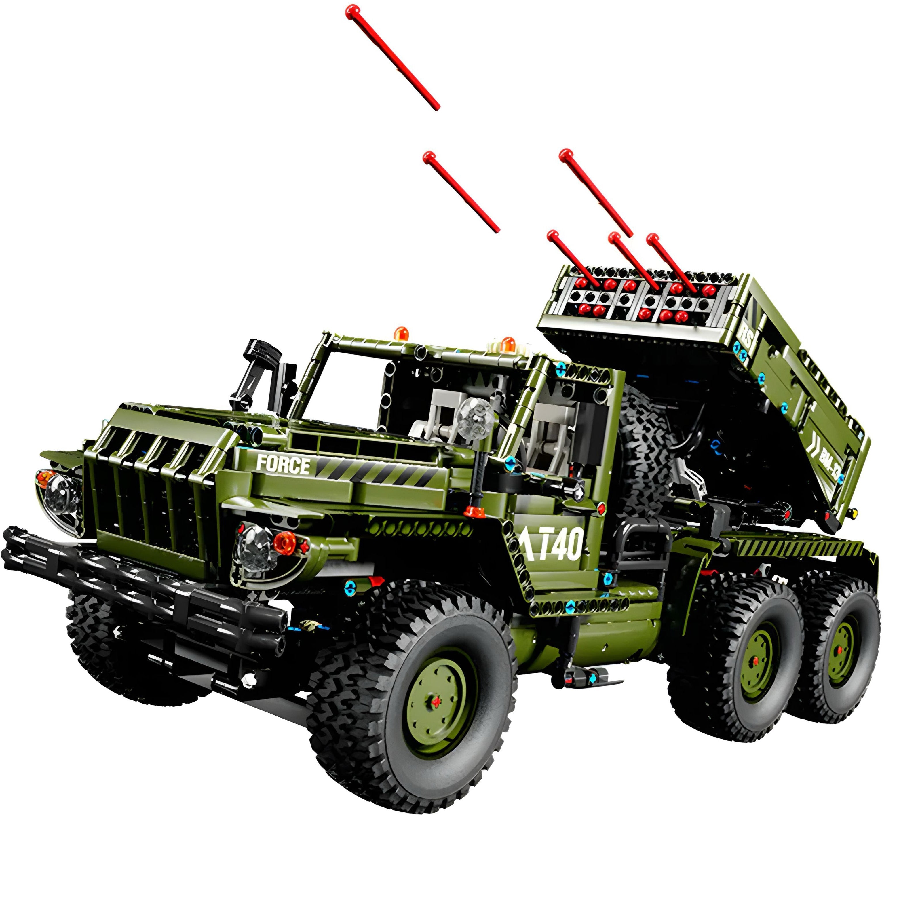 Remote Controlled Katyusha Rocket Launcher - 2269pcs