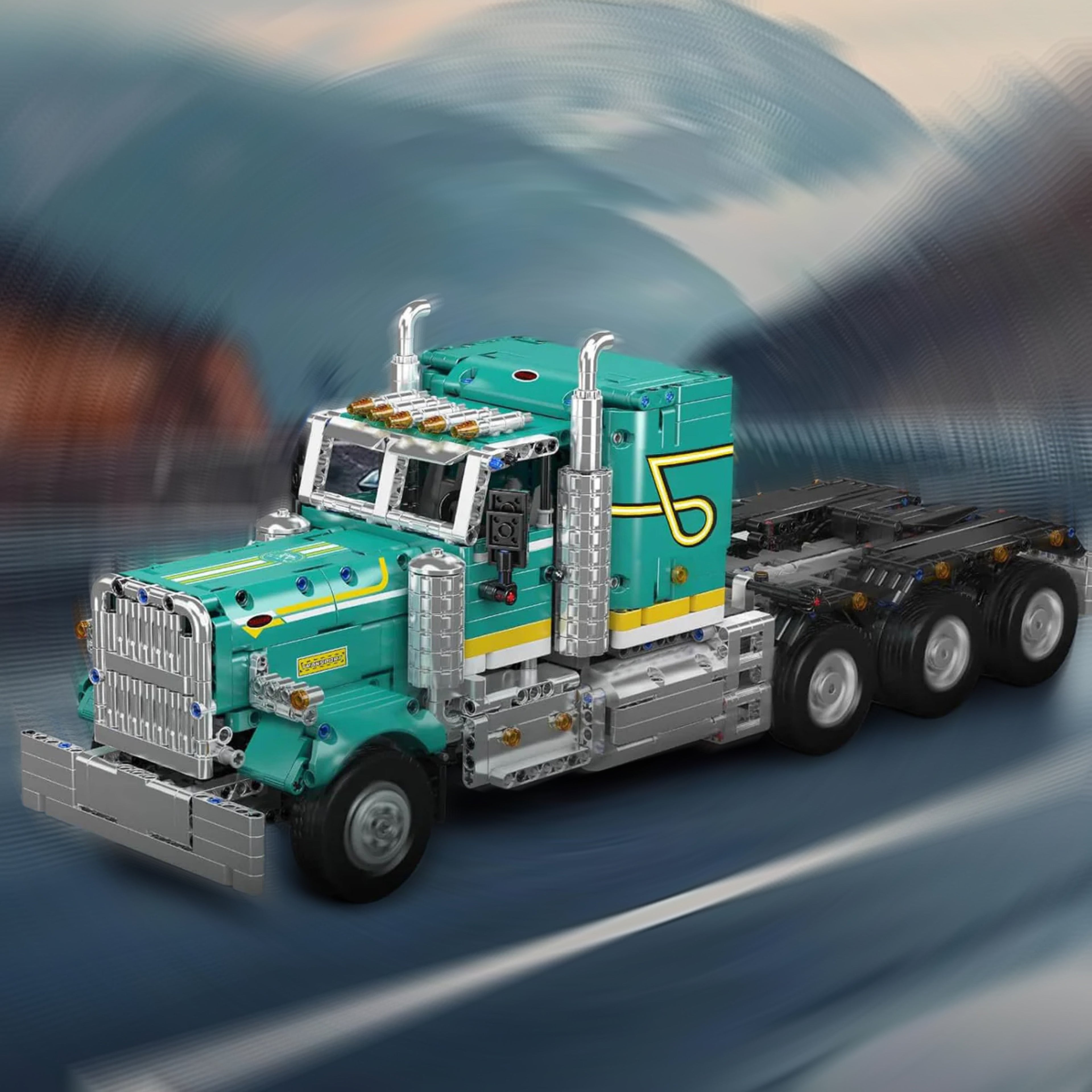 Remote Controlled American Truck 2000+pcs