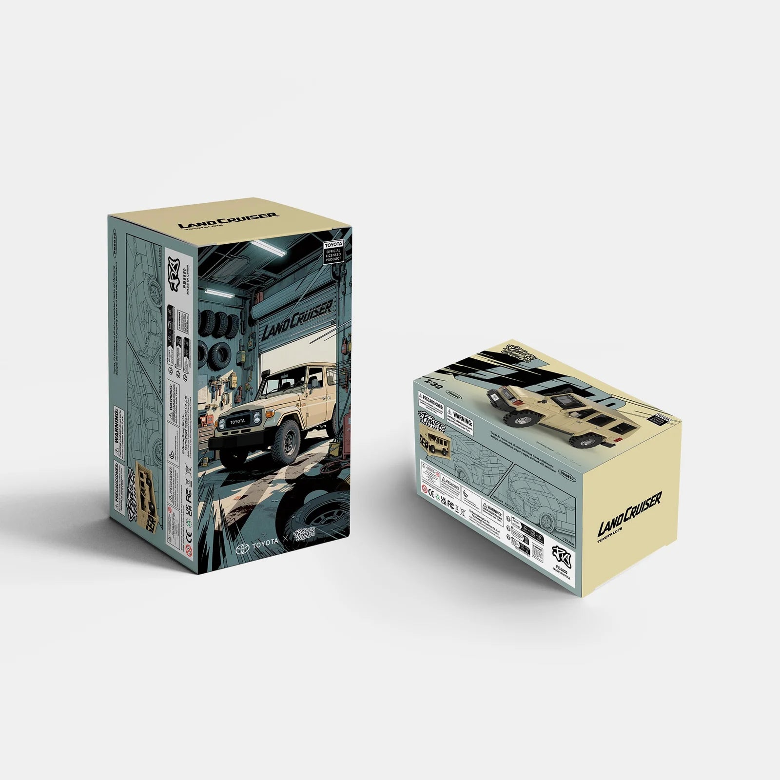 Toyota Land Cruiser | 482pcs Display Garage Box Included