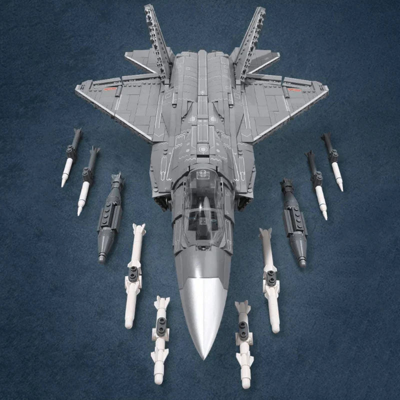 J-35 Stealth Fighter 2635pcs
