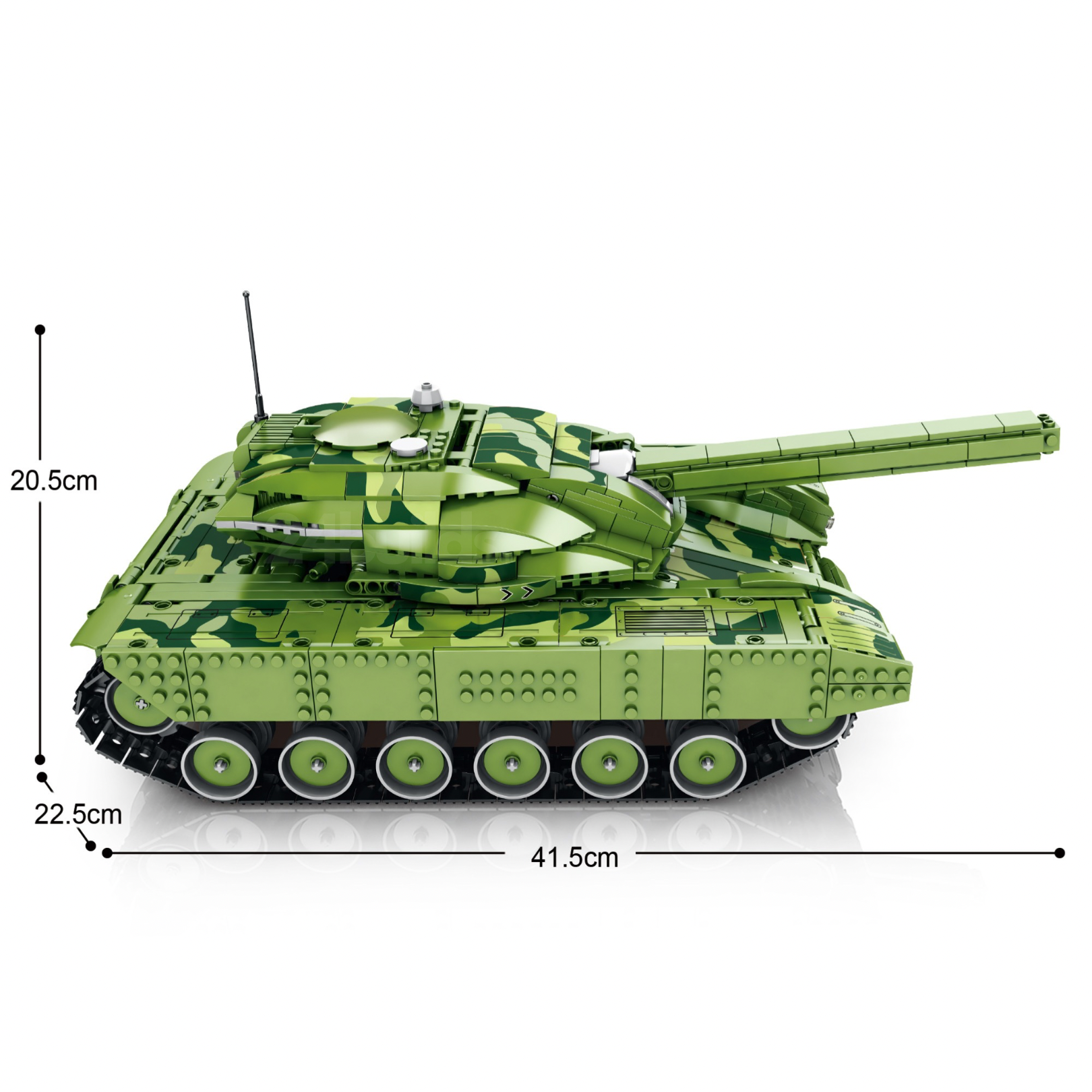 Remote Controlled Goliath VII Tank  1518pcs