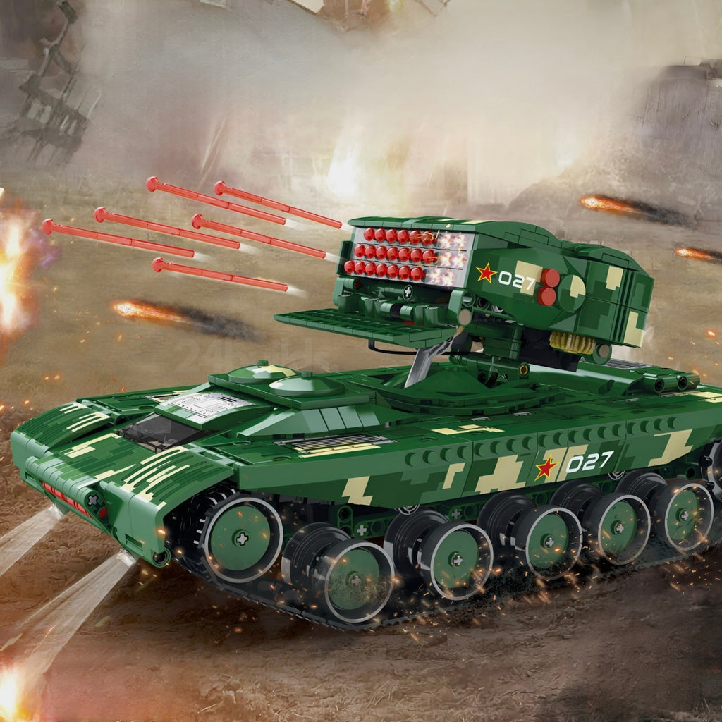 Remote Controlled Missile Tank 1488pcs