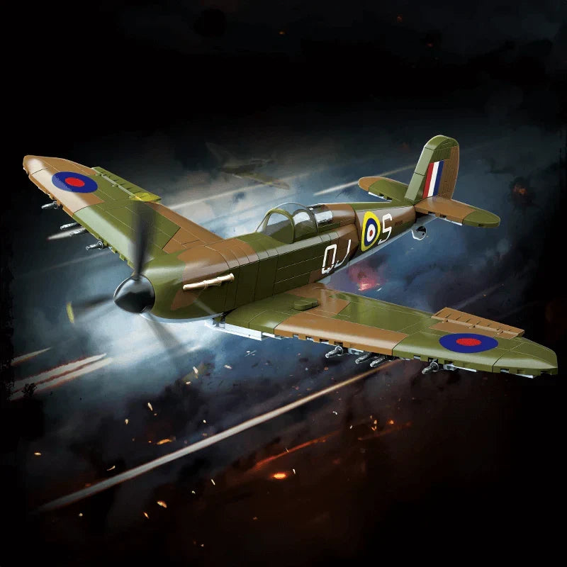 British Spitfire  682pcs
