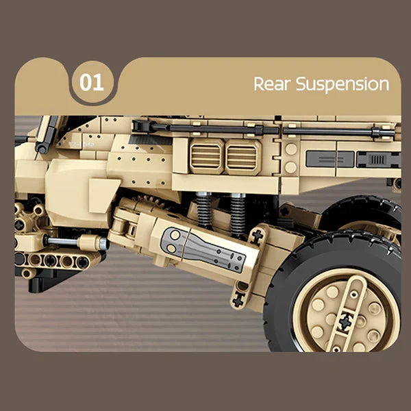 Remote Controlled Combat Buggy 1181pcs