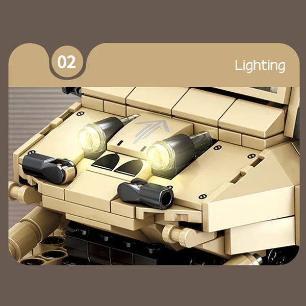 Remote Controlled Combat Buggy 1181pcs