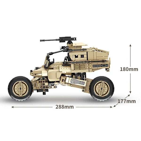 Remote Controlled Combat Buggy 1181pcs