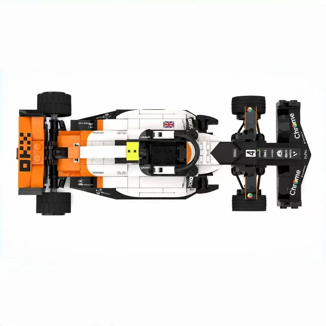 Woking Hypercar MCL60 Monaco F1 Racing Car | Includes a complete set of stickers| 307PCS