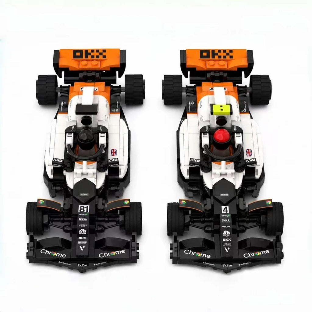 Woking Hypercar MCL60 Monaco F1 Racing Car | Includes a complete set of stickers| 307PCS
