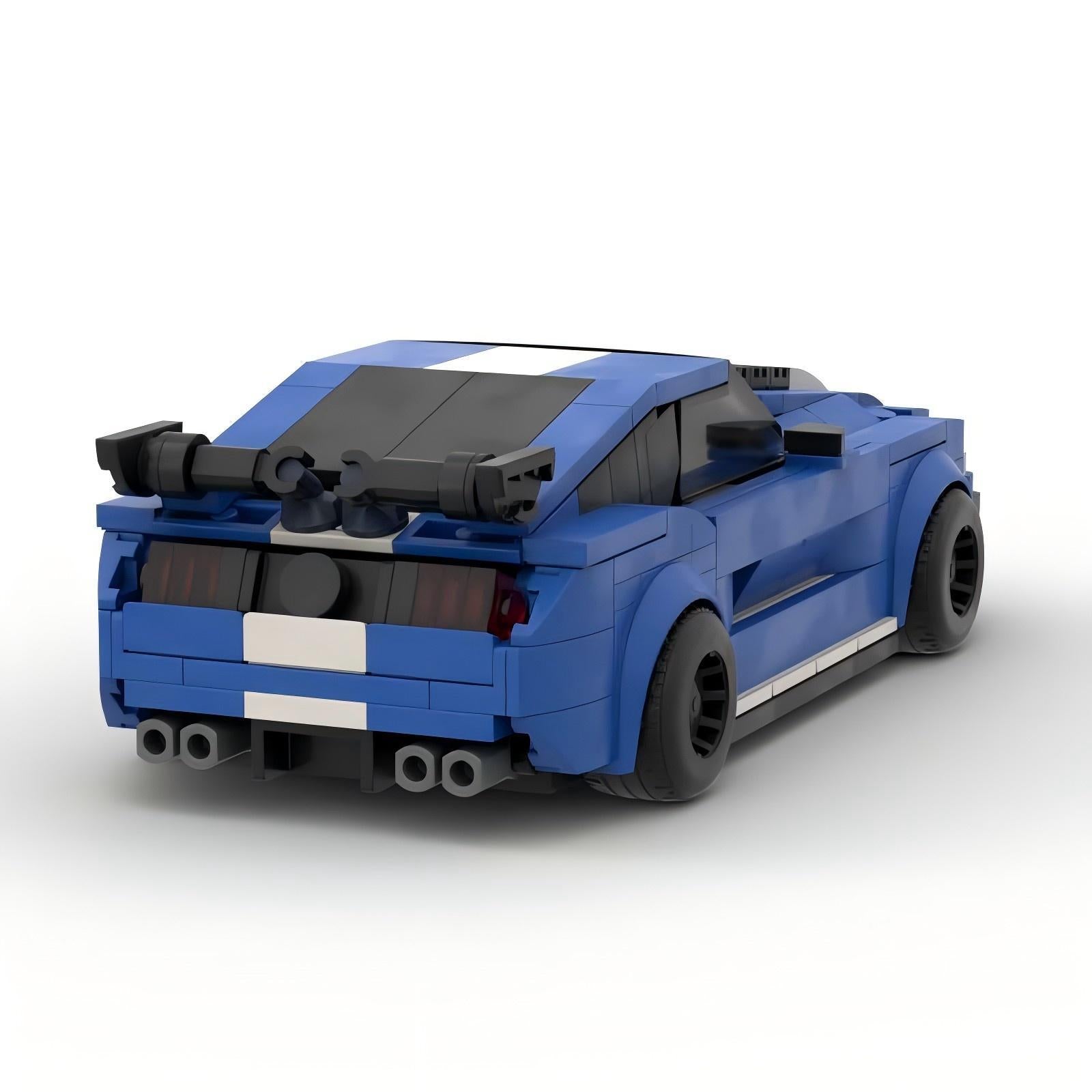 American Shelby GT500 Mini Build Model | 386 pcs High-Performance Muscle – BlockPoint®
