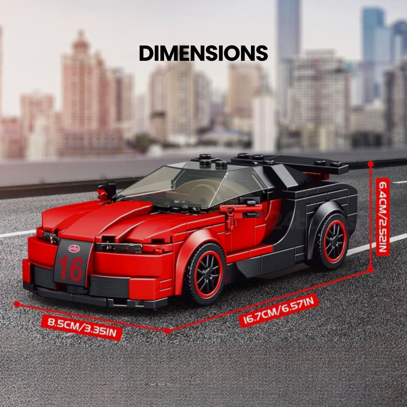 24builds® Veyron | 374 Teile