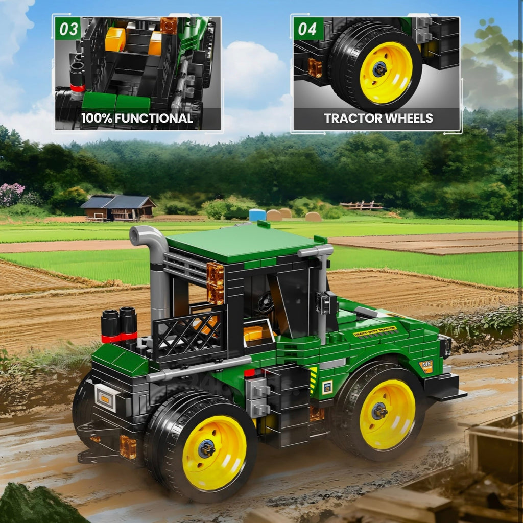 Farm Tractor | 472pcs
