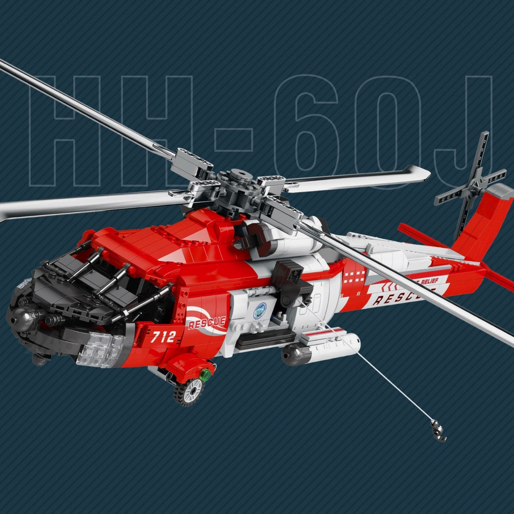 HH-60J Rescue Helicopter  1138pcs