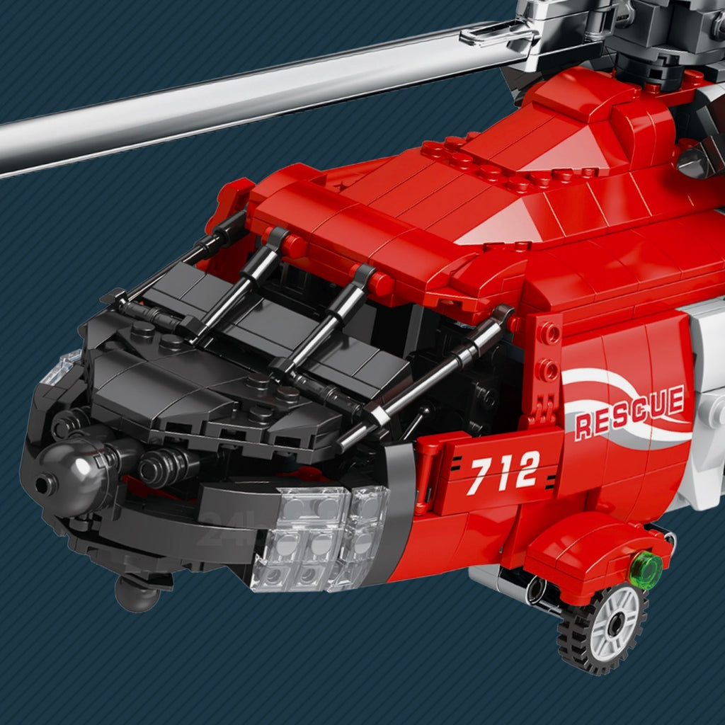 HH-60J Rescue Helicopter  1138pcs