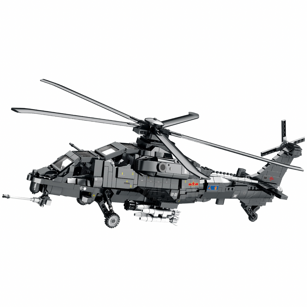 Z-10 Attack Helicopter 1368pcs